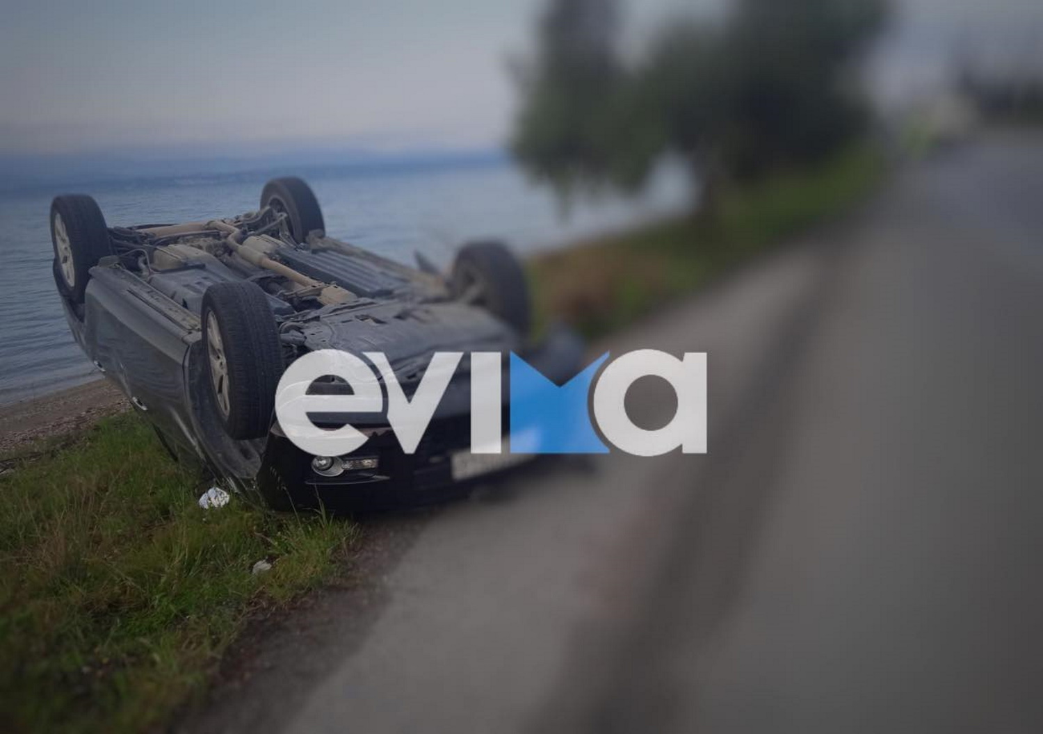 Εύβοια: Τροχαίο στην Ερέτρια με δύο αυτοκίνητα – Το ένα αναποδογύρισε