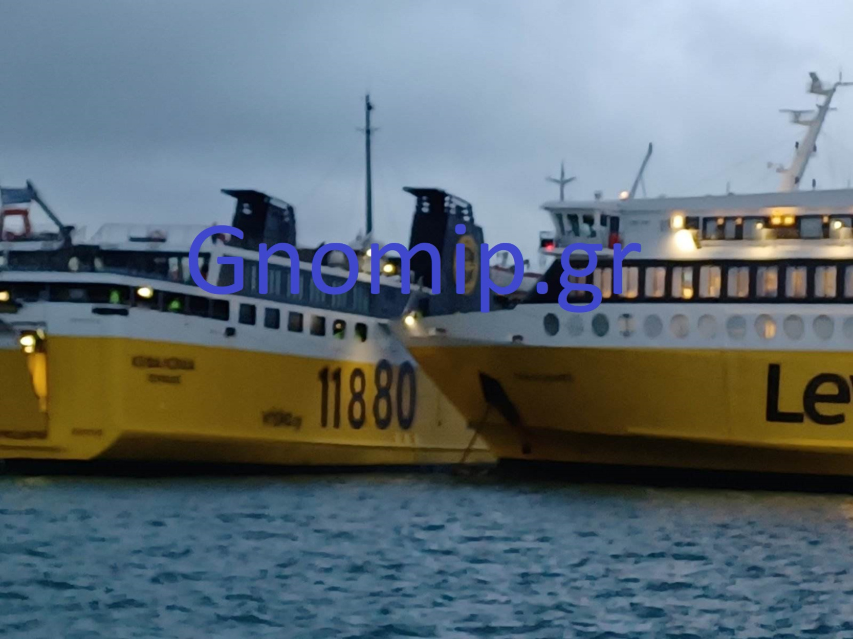 Κυλλήνη: Μικρό ατύχημα με πλοία στο λιμάνι – Μόνο υλικές οι ζημιές, ταλαιπωρία για τους επιβάτες