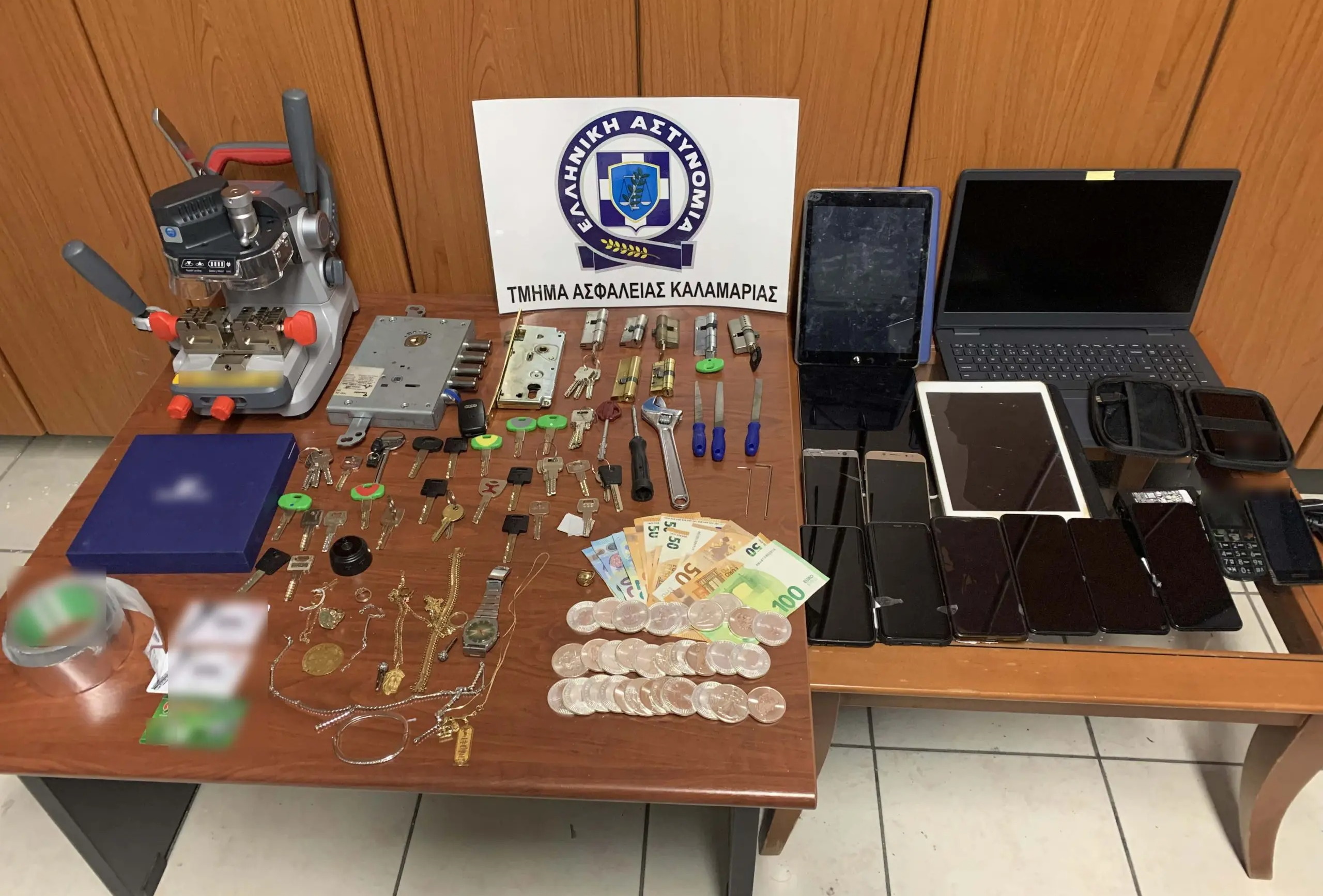 Συνελήφθη 35χρονος στην Αττική για διάρρηξη «μαμούθ» με λεία 400.000 ευρώ στη Θεσσαλονίκη