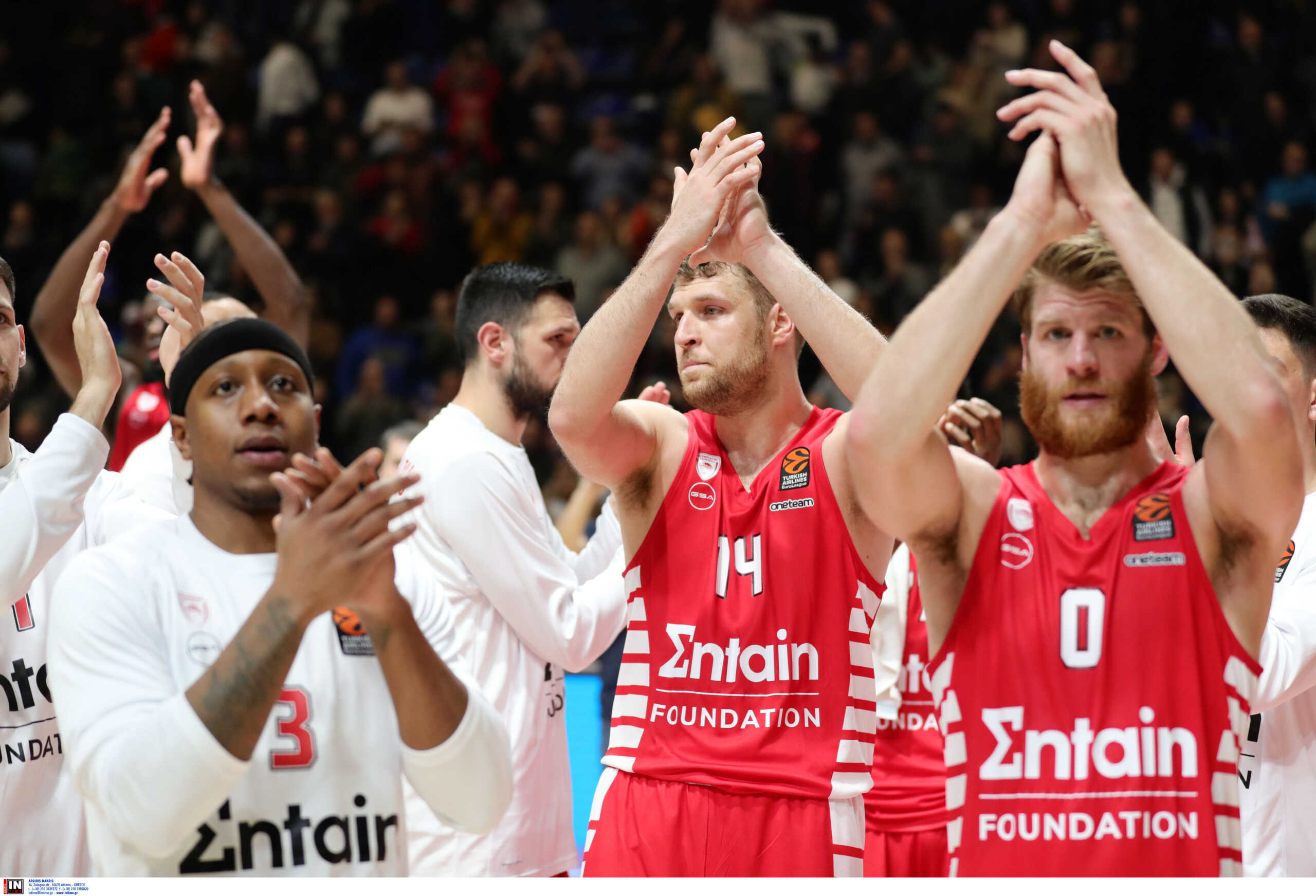 Βαθμολογία Euroleague: «Συγκάτοικος» με τη Ρεάλ Μαδρίτης στην κορυφή ο Ολυμπιακός – Αποκλείστηκε η Αναντολού Εφές