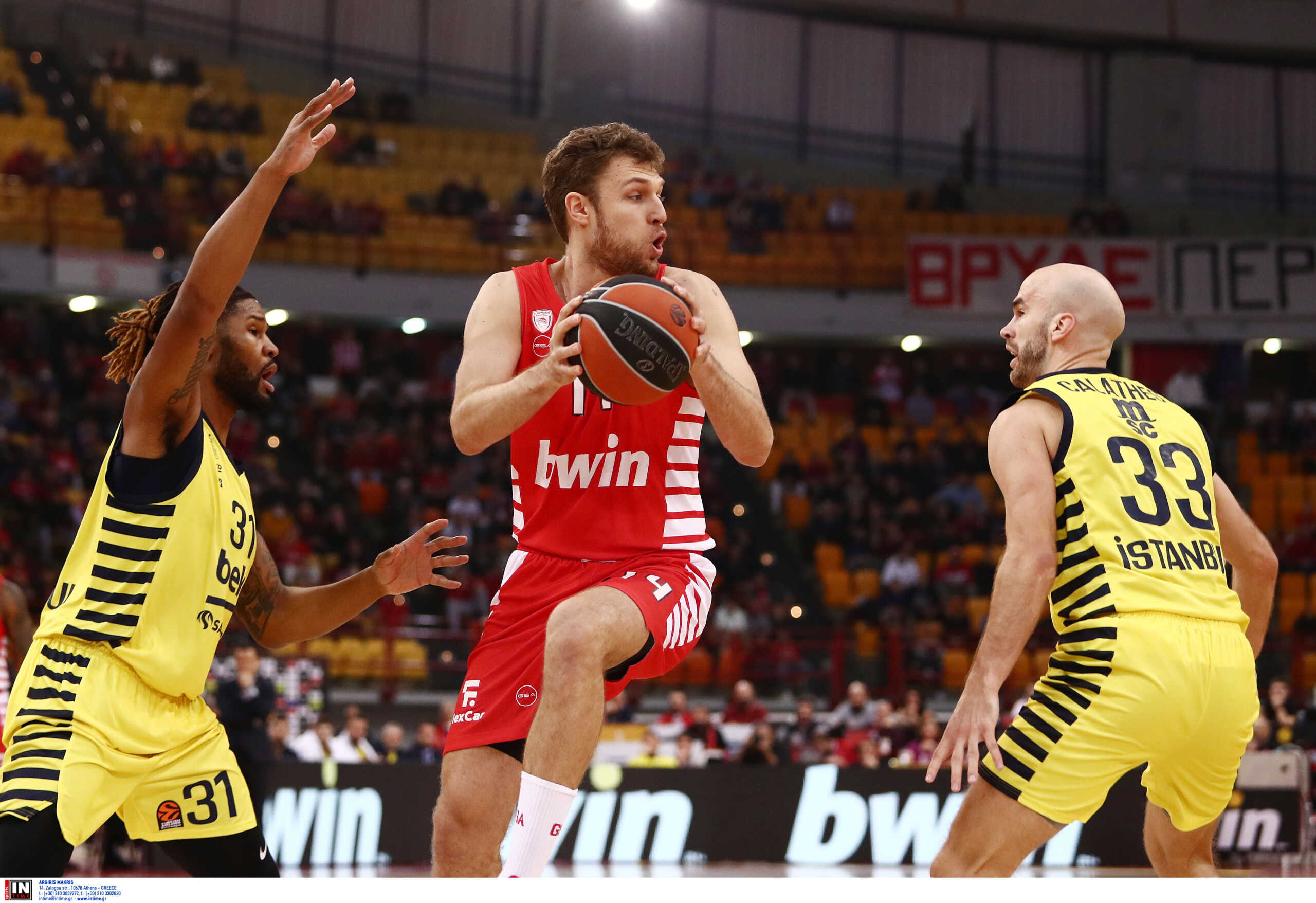 Ολυμπιακός – Φενέρμπαχτσε LIVE για τα playoffs της Euroleague