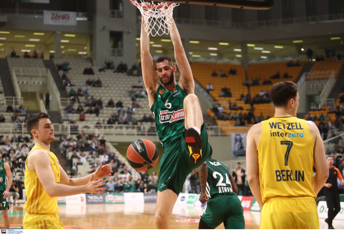 Παναθηναϊκός – Άλμπα Βερολίνου 84-88: Πικρό ευρωπαϊκό αντίο στο ΟΑΚΑ