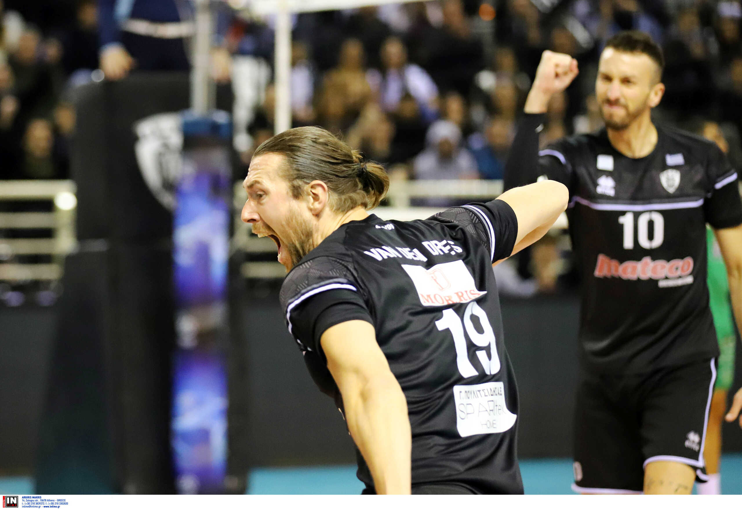 ΠΑΟΚ – Παναθηναϊκός 3-0: Ο ασταμάτητος Δικέφαλος του Βορρά έκλεισε θέση με τον Ολυμπιακό στους τελικούς της Volley League