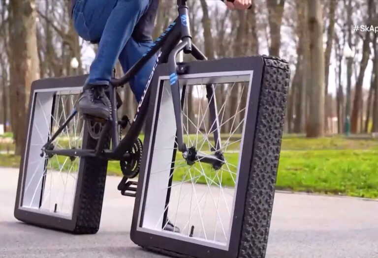 Το ποδήλατο με τις τετράγωνες ρόδες