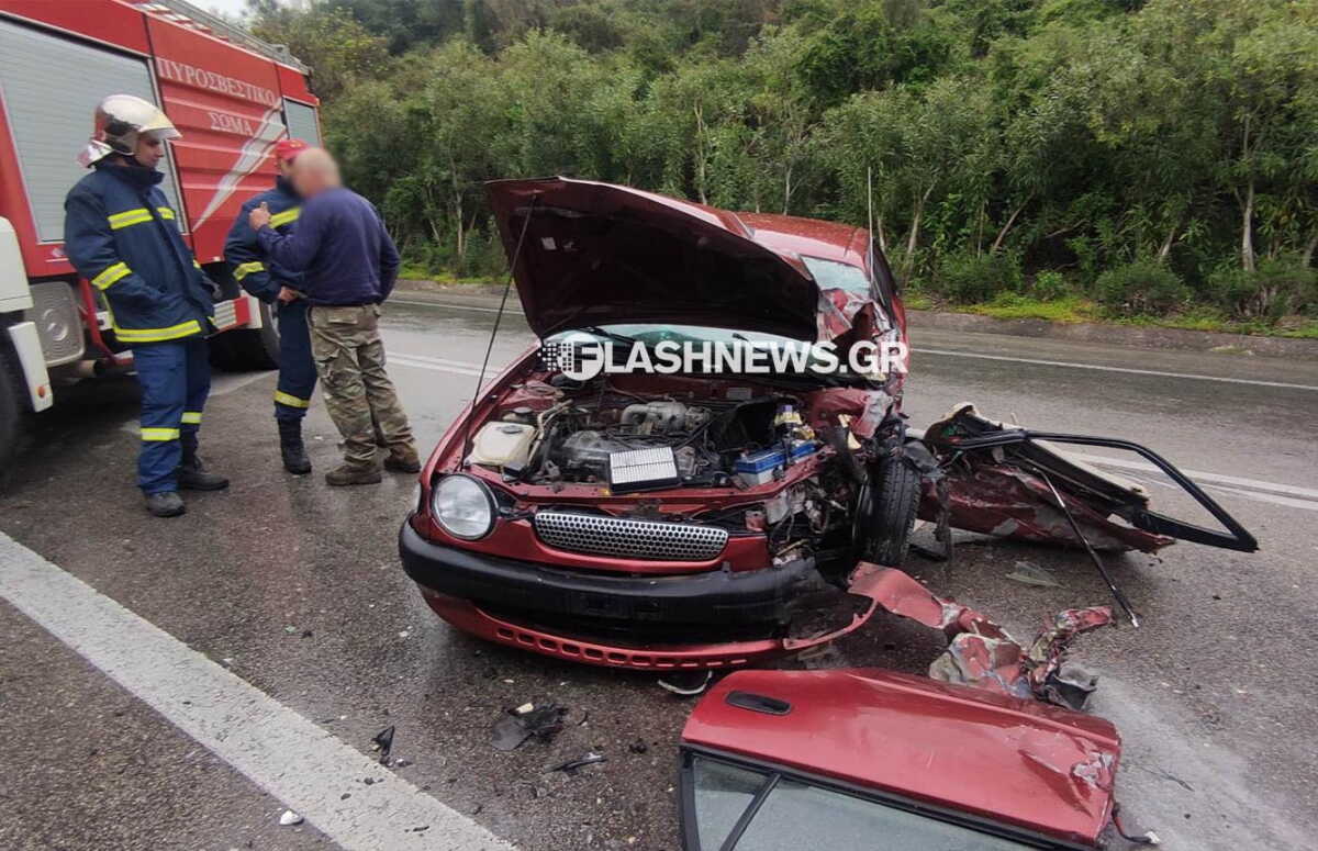 Κρήτη: Τροχαίο ατύχημα στην Εθνική Οδό Χανίων – Ρεθύμνου