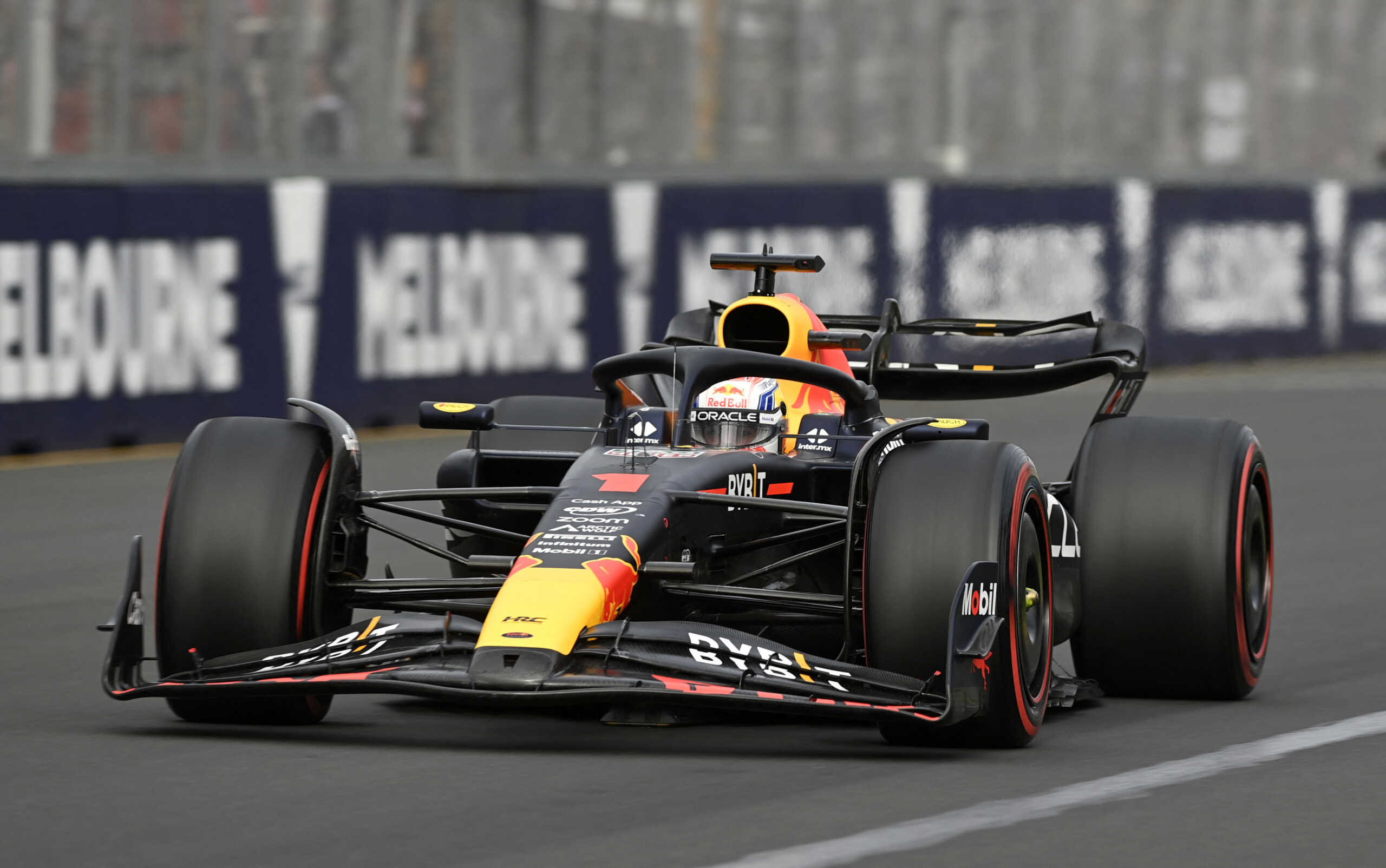 Formula One F1 - Australian Grand Prix - Melbourne Grand Prix Circuit, Melbourne, Australia - April 1, 2023 Red Bull's Max Verstappen during qualifying REUTERS