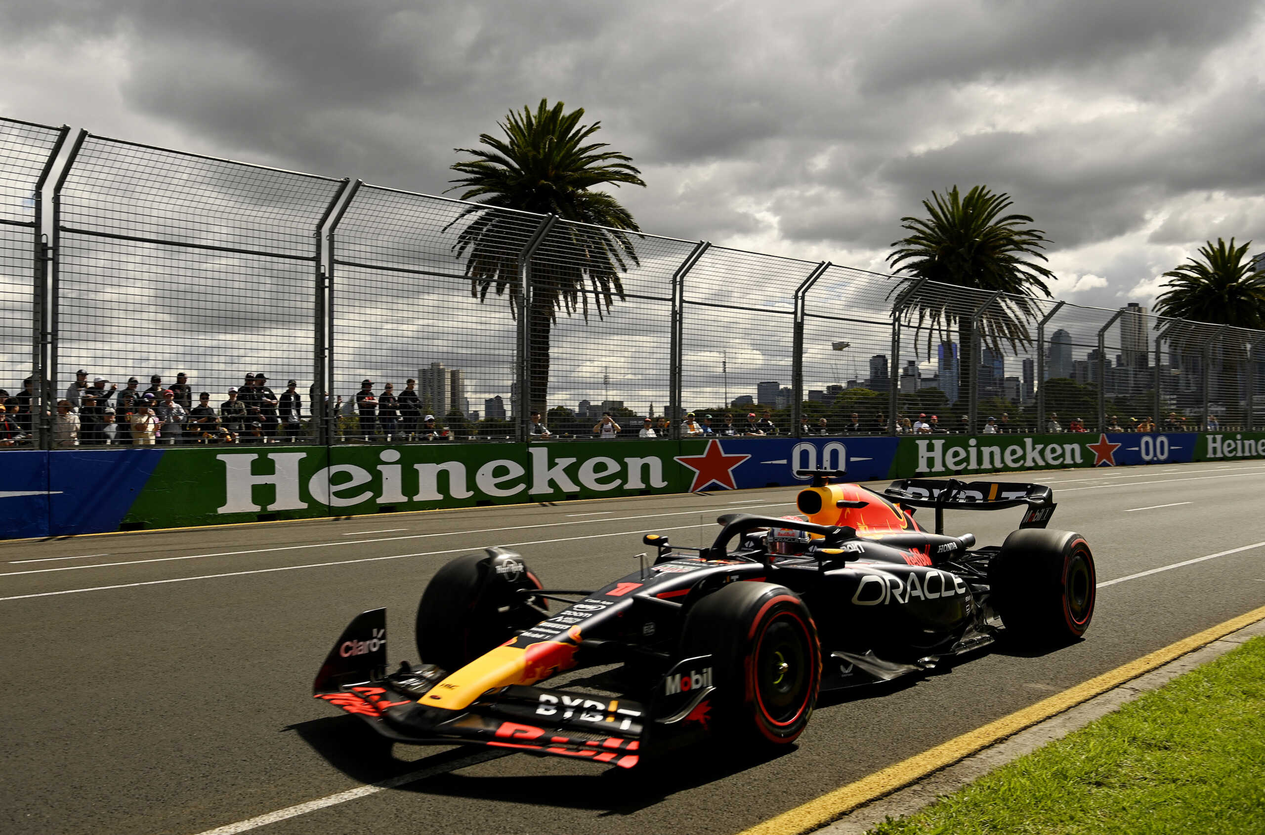 Formula One F1 - Australian Grand Prix - Melbourne Grand Prix Circuit, Melbourne, Australia - March 31, 2023 Red Bull's Max Verstappen during practice REUTERS
