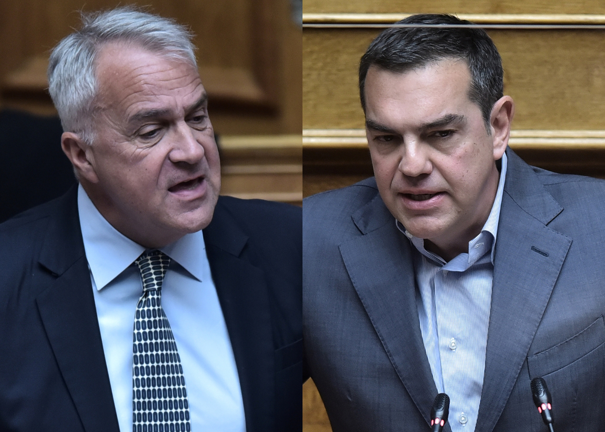 Κόντρα Βορίδη – Τσίπρα στη Βουλή: «Υιοθετείτε τα επιχειρήματα των φασιστών» – «Οδηγήσατε τη μεσαία τάξη να ζει με κουπόνια»