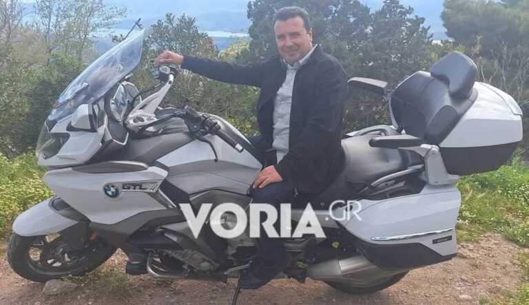 Ζόραν Ζάεφ: Ο πρώην πρωθυπουργός της Βόρειας Μακεδονίας κάνει το γύρο της Ελλάδας με μοτοσικλέτα
