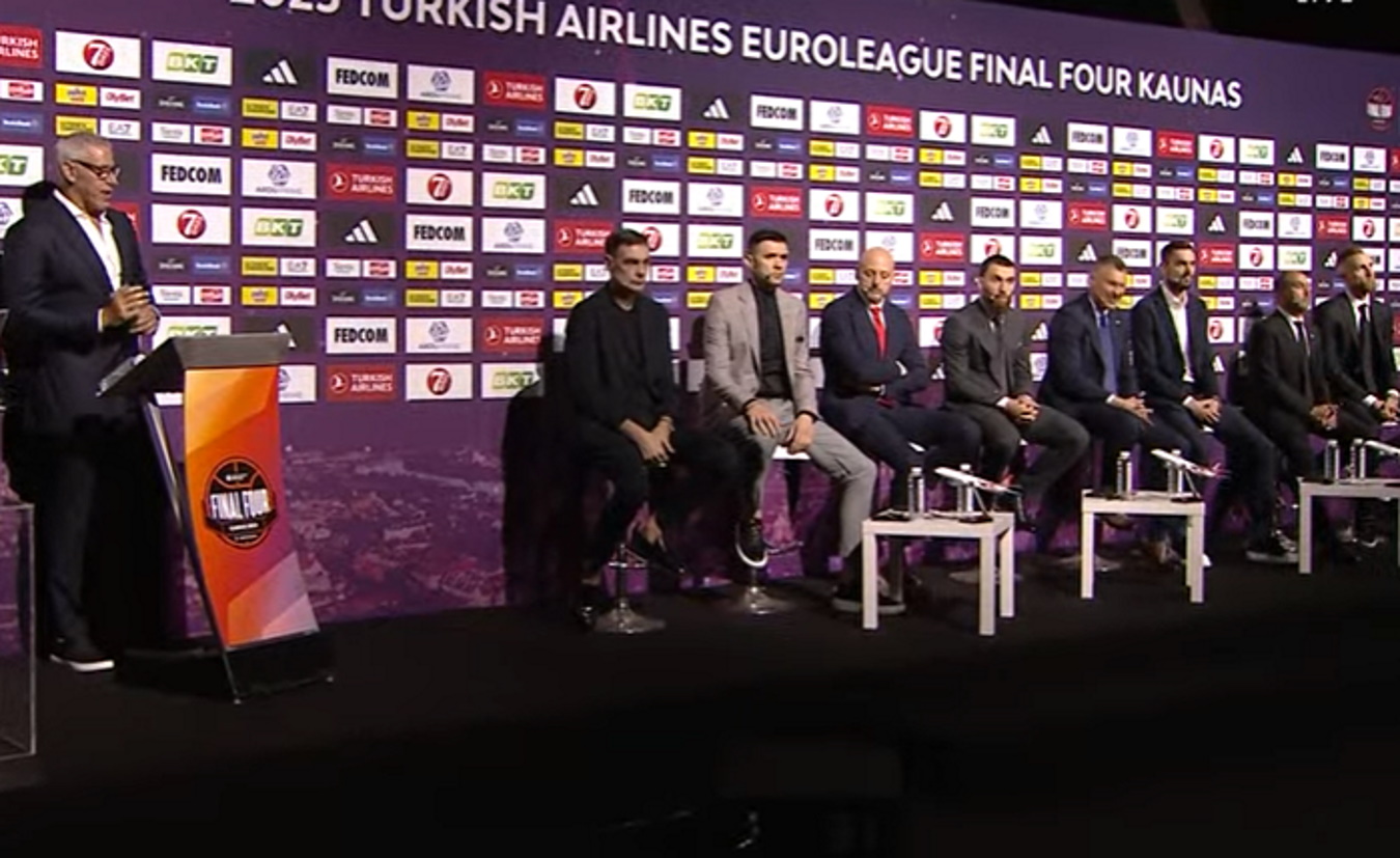 Final4 Euroleague: H βράβευση του MVP και η συνέντευξη Τύπου του Γιώργου Μπαρτζώκα και των προπονητών