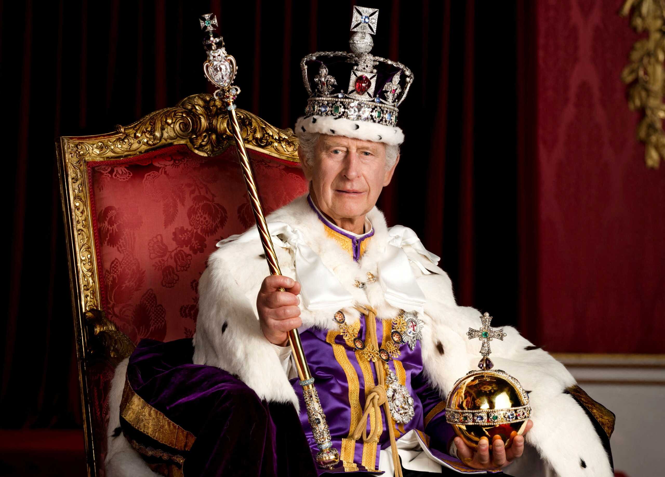 Βασιλιάς Κάρολος: Το πρώτο επίσημο πορτρέτο του μετά τη στέψη