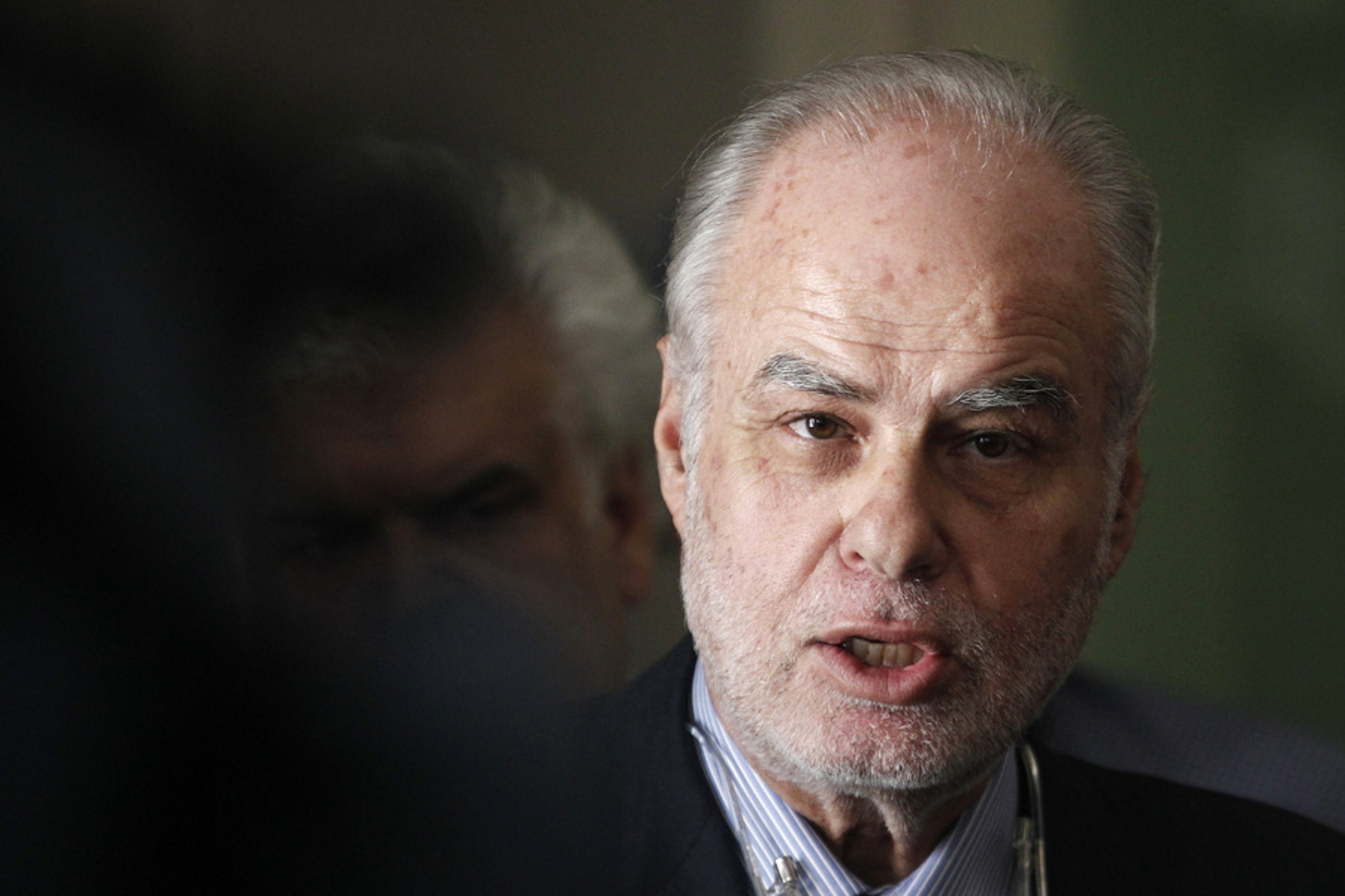 Ο υπουργός Υγείας Χρήστος Κίττας μιλά σε εκπροσώπους του τύπου μετά τη συνάντησή του με τον πρόεδρο της Κ.Ο του ΣΥΡΙΖΑ