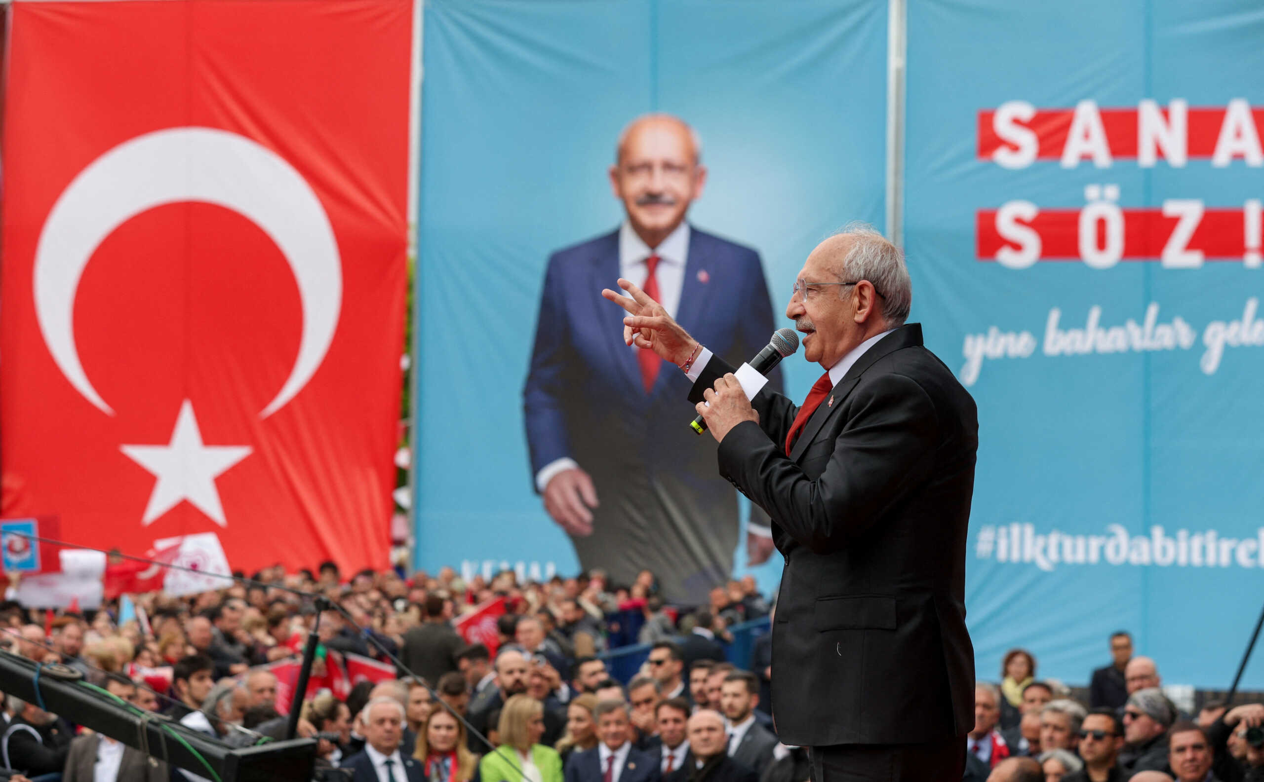 Εκλογές 2023 στην Τουρκία – Κεμάλ Κιλιτσντάρογλου: Με αλεξίσφαιρο γιλέκο σε προεκλογική συγκέντρωση