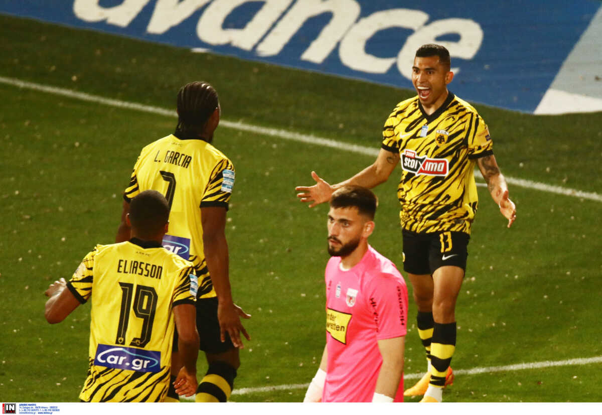 ΑΕΚ – Βόλος 4-0 ΤΕΛΙΚΟ