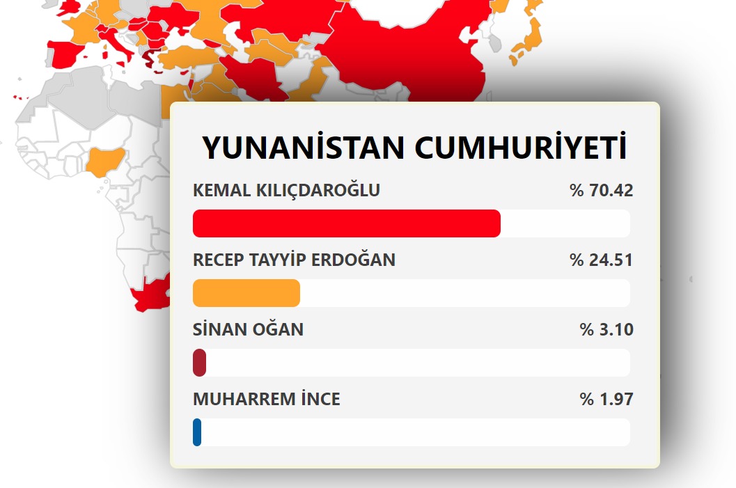 Εκλογές Τουρκία: Κιλιτσντάρογλου ψήφισαν οι Τούρκοι που μένουν στην Ελλάδα