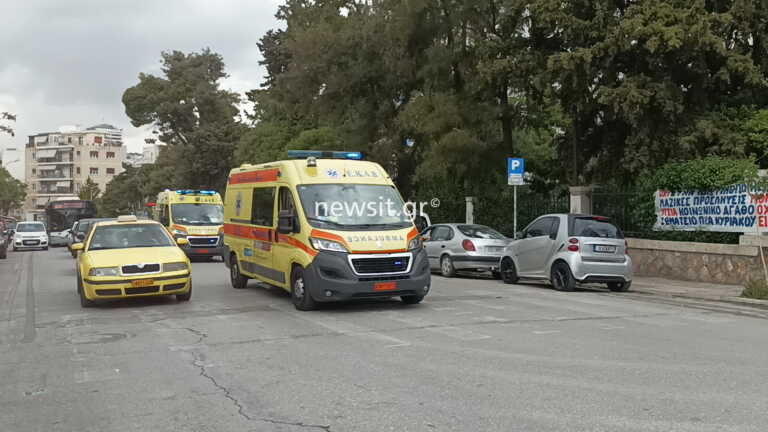 Σύγκρουση τριών οχημάτων και τραυματισμός ενός βρέφους στη Θεσσαλονίκη