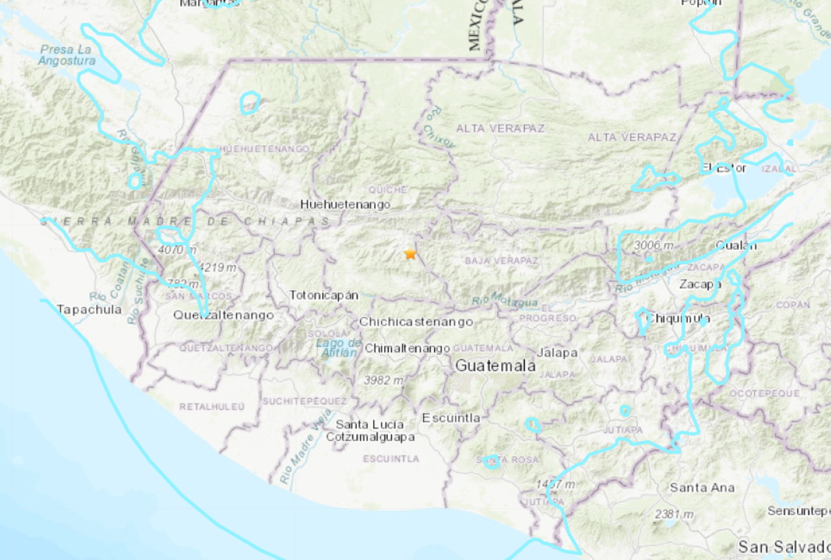 Γουατεμάλα: Ισχυρός σεισμός 6,4 Ρίχτερ με μεγάλο εστιακό βάθος