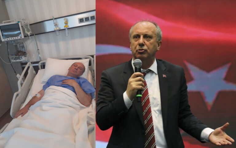 Στο νοσοκομείο ο Μουχαρέμ Ιντζέ - Ανακοινώνει τη στήριξη του στον Κιλιτσντάρογλου στο β' γύρο των τουρκικών εκλογών