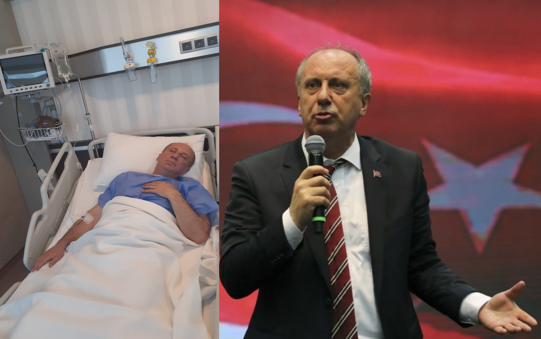 Εκλογές Τουρκία: Στο νοσοκομείο ο Μουχαρέμ Ιντζέ – Έτοιμος να στηρίξει Κιλιτσντάρογλου στο δεύτερο γύρο