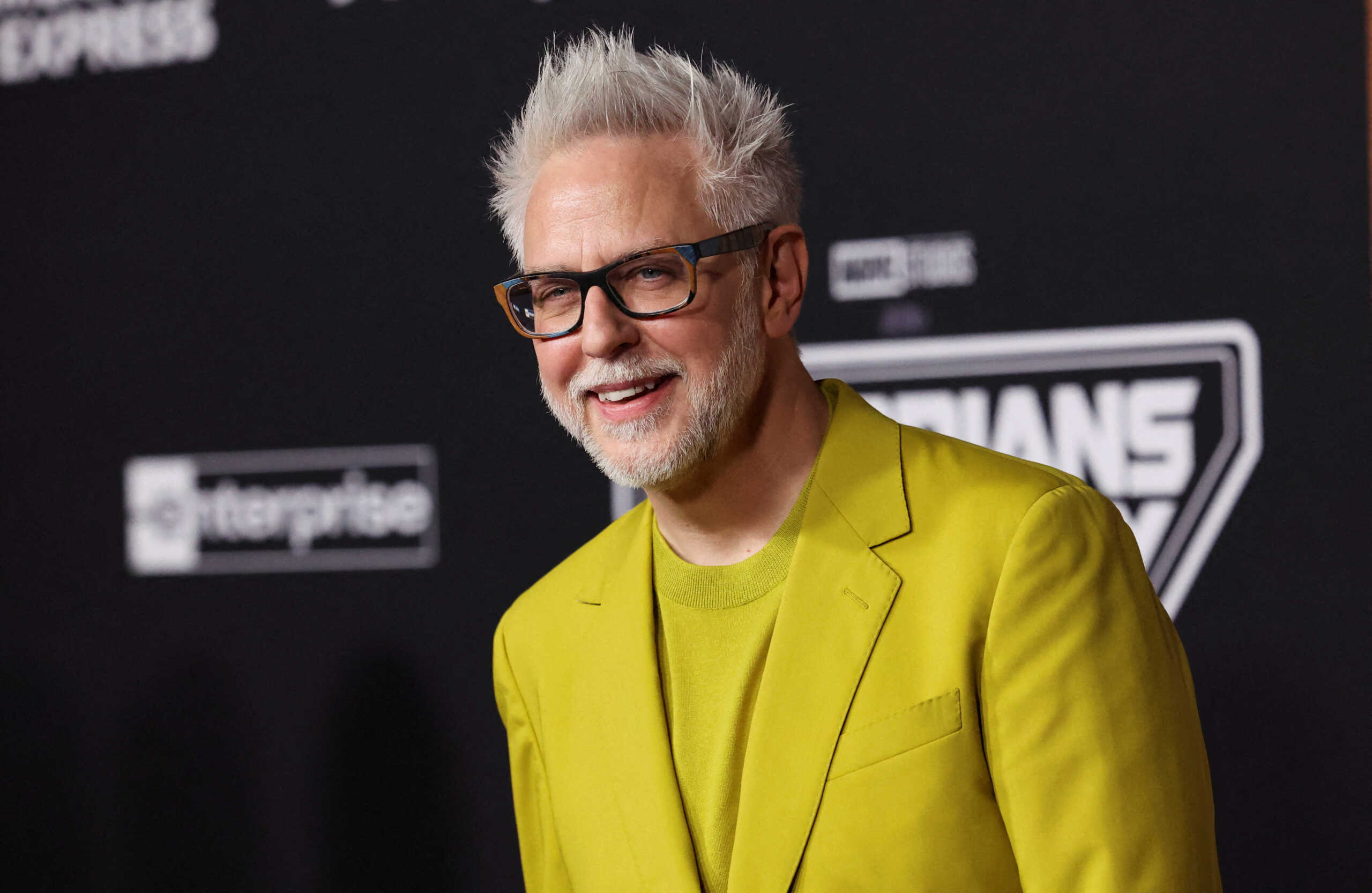 FILE PHOTO: Director James Gunn attends the premiere of 'Guardians of the Galaxy Vol. 3' in Los Angeles, California, U.S., April 27, 2023. REUTERS