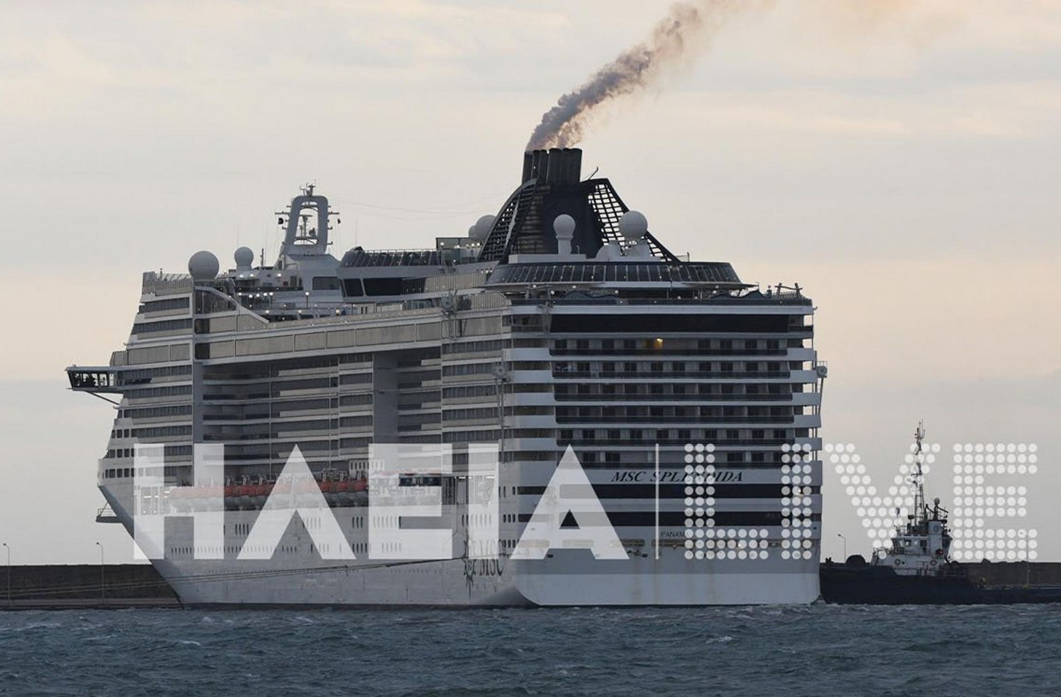 Ηλεία: Προσάραξε στα αβαθή του λιμανιού στο Κατάκολο κρουαζιερόπλοιο με 3.256 επιβάτες