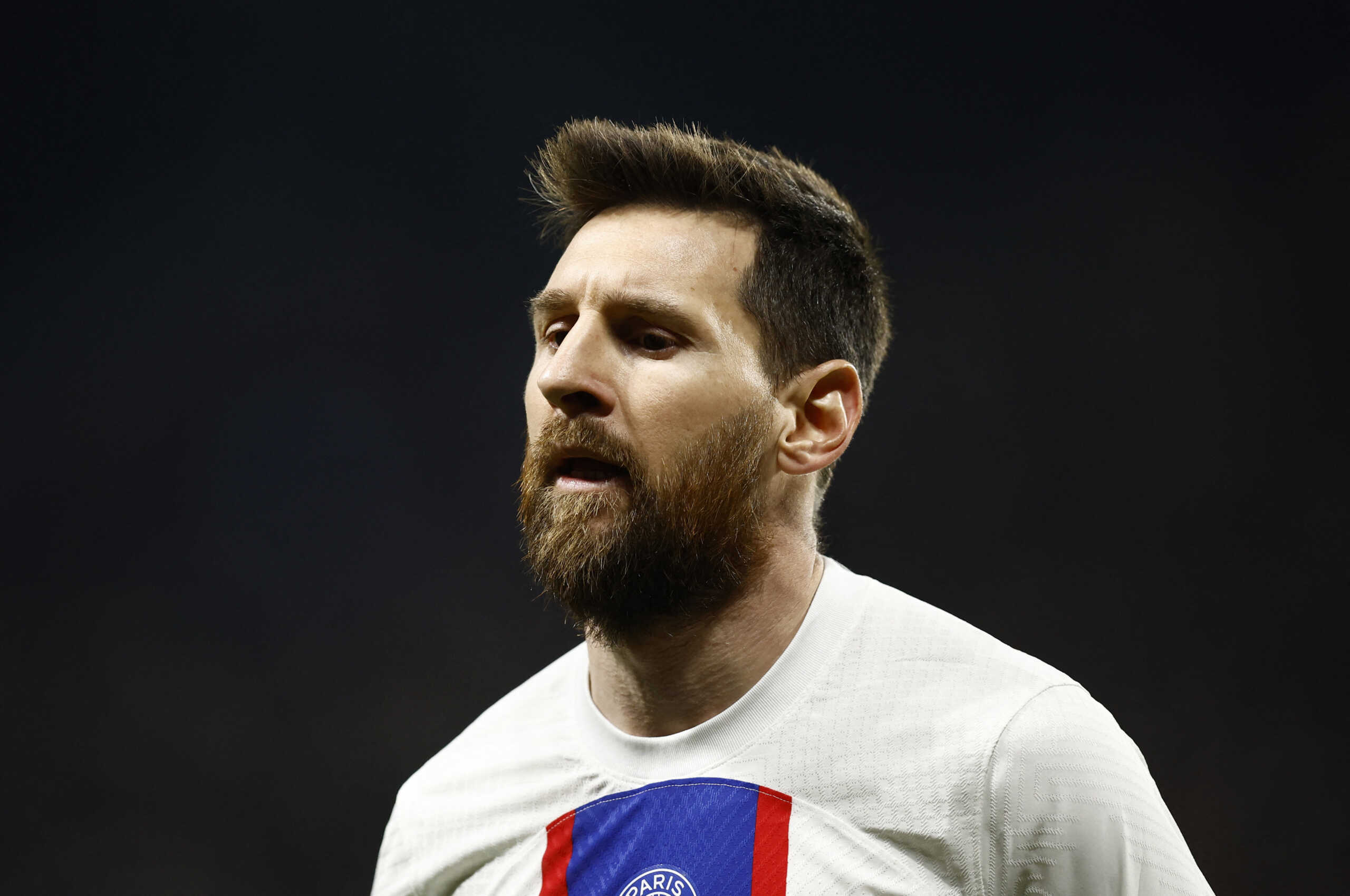 Soccer Football - Ligue 1 - Angers v Paris St Germain - Stade Raymond Kopa, Angers, France - April 21, 2023 Paris St Germain's Lionel Messi REUTERS