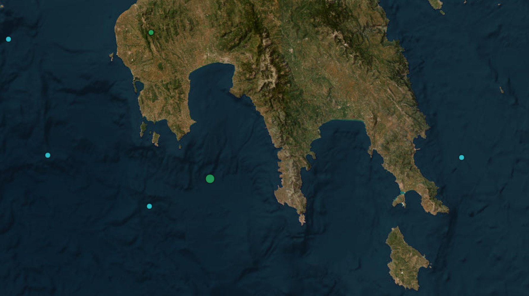 Σεισμός 3,4 Ρίχτερ στην Μεσσηνία τα χαράματα