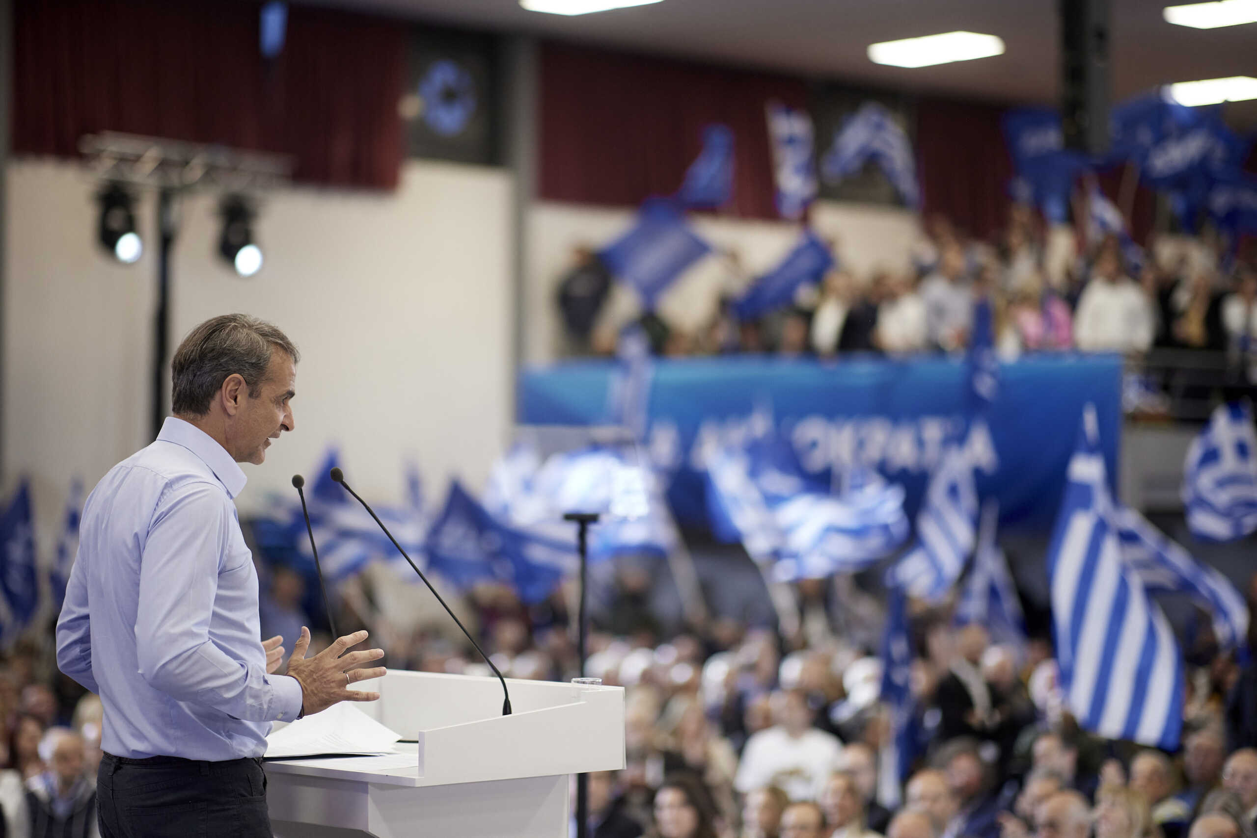 Εκλογές 2023 – Κυριάκος Μητσοτάκης: Δεν μπορώ να παρακολουθήσω την επικίνδυνη βαβέλ της αντιπολίτευσης – Μας οδηγούν στον γκρεμό