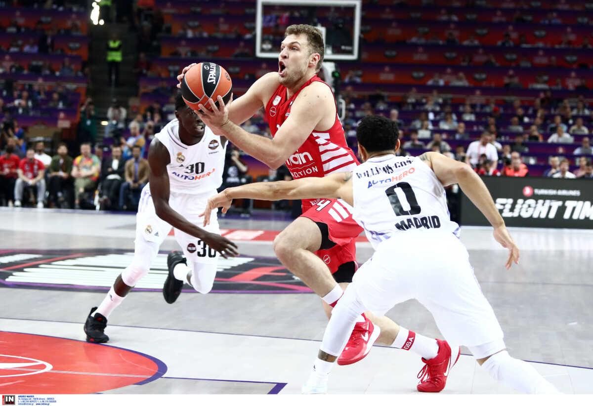 Ολυμπιακός – Ρεάλ Μαδρίτης LIVE ο τελικός του Final Four της Euroleague