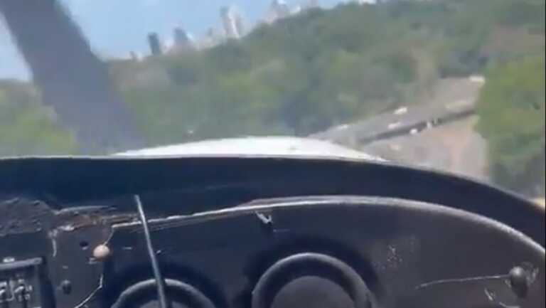 Βίντεο «θρίλερ» από τον Παναμά - Η τρομακτική αναγκαστική προσγείωση ενός Cessna Skyhawk σε αυτοκινητόδρομο