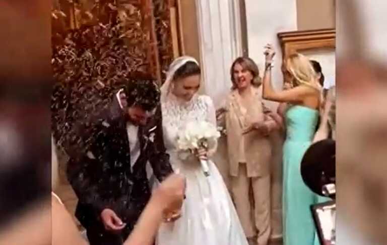 Φοβερός χορός από Μπάνε και Άννα Πρέλεβιτς στο γάμο της με τον Νικήτα Νομικό