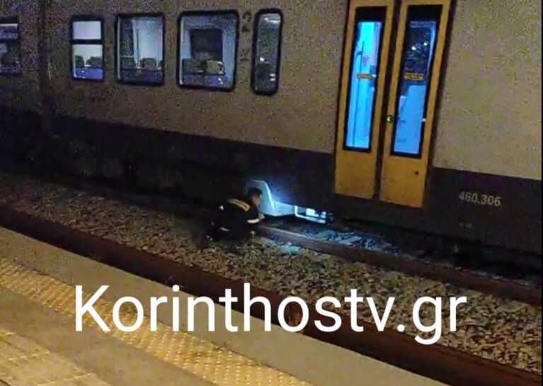 Λαχτάρα για τους επιβάτες του προαστιακού στην Κινέτα – Σταμάτησε το τρένο εξαιτίας σπινθήρων κάτω από το βαγόνι