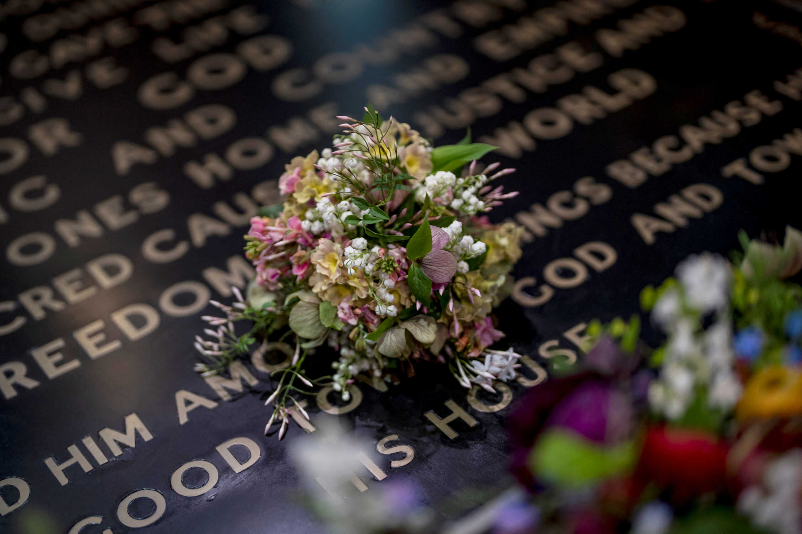The Queen's Coronation bouquet after it was laid at the Grave of the Unknown Warrior in Westminster Abbey, London, following the coronation ceremonies of King Charles III and Queen Camilla. Picture date: Saturday May 6, 2023. Aaron Chown
