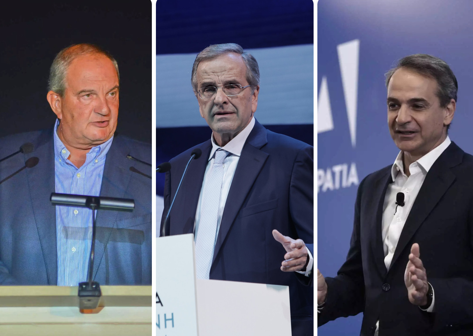 Εκλογές 2023 – Νέα Δημοκρατία: «Σήμα» ενότητας Μητσοτάκη, Σαμαρά, Καραμανλή σήμερα από το Ζάππειο