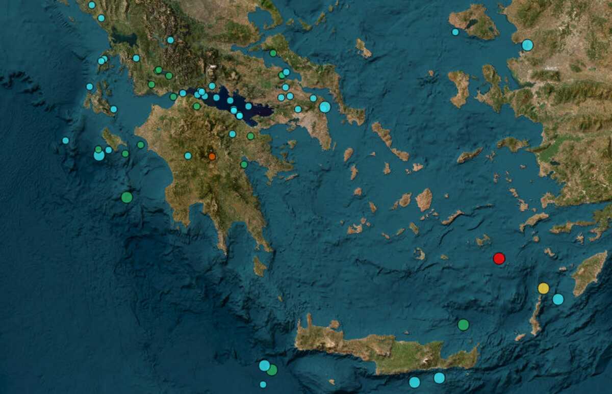 Σεισμός 3,6 Ρίχτερ ανοιχτά της Ζακύνθου