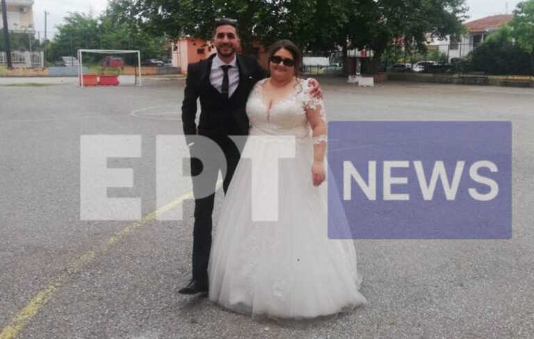 Νιόπαντροι στις Σέρρες μετά το γλέντι του γάμου τους πήγαν να ψηφίσουν - Μοίρασαν και μπομπονιέρες
