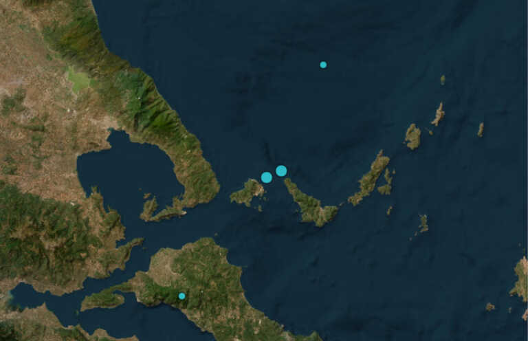 Σεισμός ανάμεσα σε Σκιάθο και Σκόπελο – Σε θαλάσσιο χώρο το επίκεντρο
