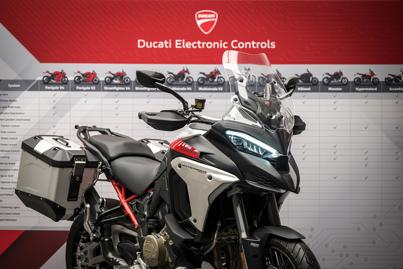 Ηλεκτρονική καινοτομία από την Ducati