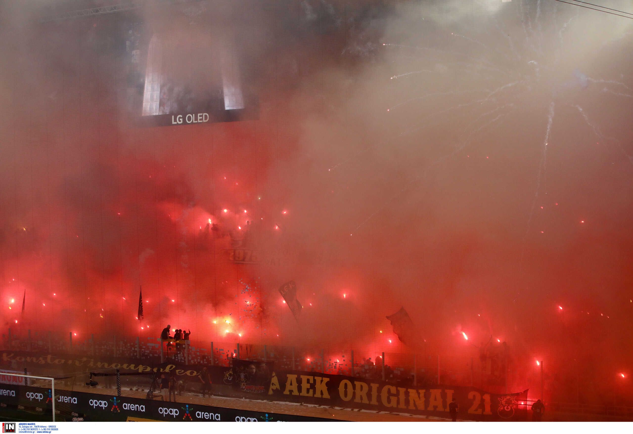 ΠΑΕ ΑΕΚ: Νέο μήνυμα για τα καπνογόνα στην OPAP Arena