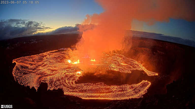 Εξερράγη και πάλι το ηφαίστειο Κιλαουέα  στη Χαβάη