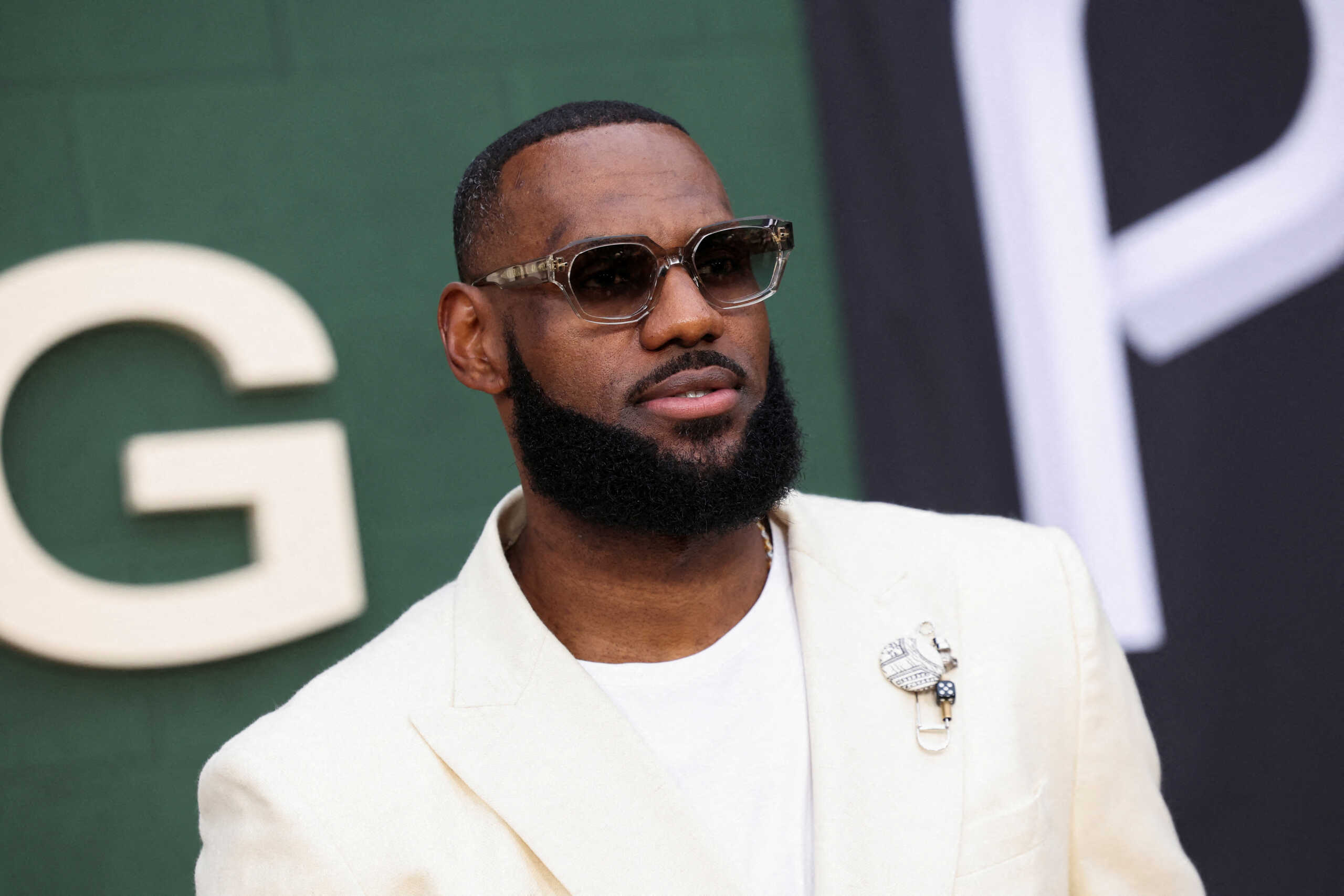 FILE PHOTO: LeBron James attends a premiere for the film "Shooting Stars" in Los Angeles, California, U.S., May 31, 2023. REUTERS
