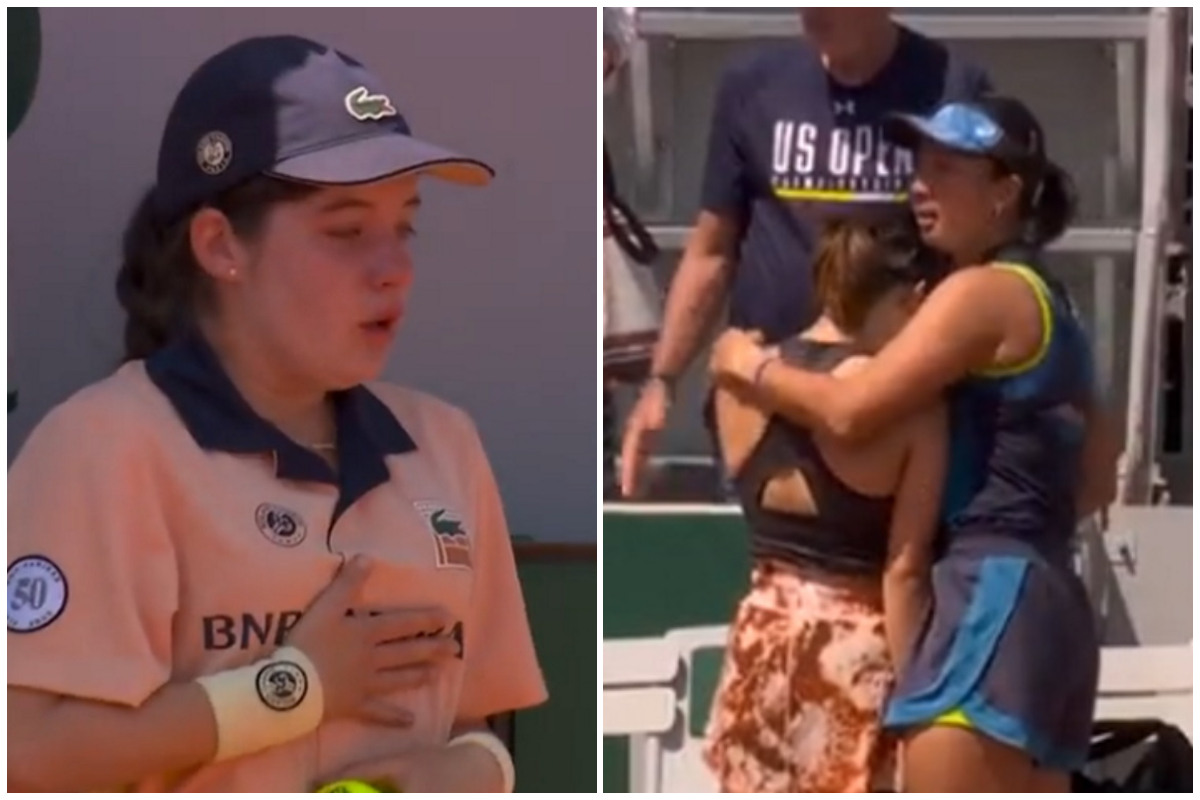 Roland Garros: Αθλήτρια χτύπησε ball girl με μπαλάκι, αποβλήθηκε από τον αγώνα και πλάνταξε στο κλάμα