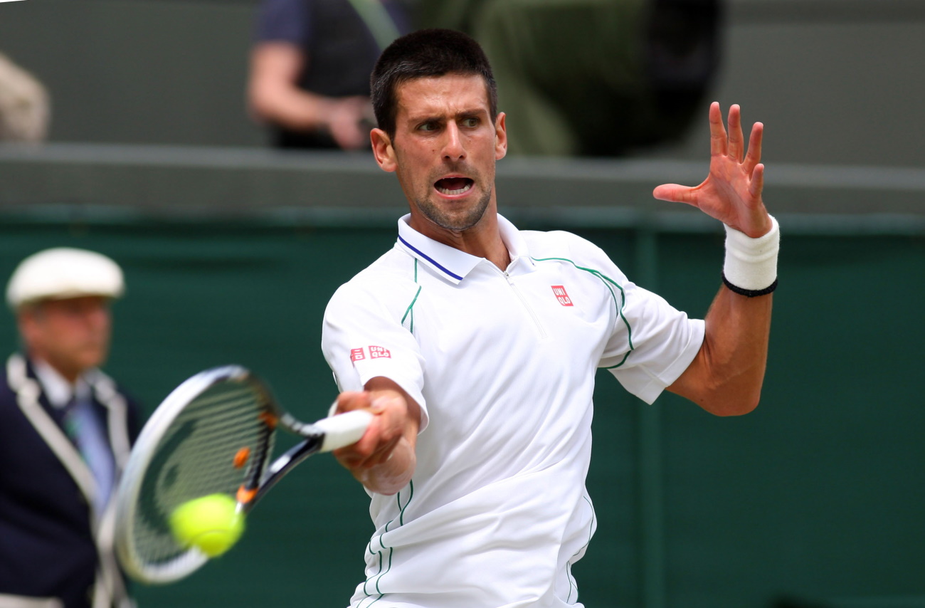 GEPA-04071277008 - LONDON,ENGLAND,04.JUL.12 - TENNIS - ATP World Tour, Wimbledon 2012, Grand Slam. Bild zeigt Novak Djokovic (SRB). Foto: GEPA pictures