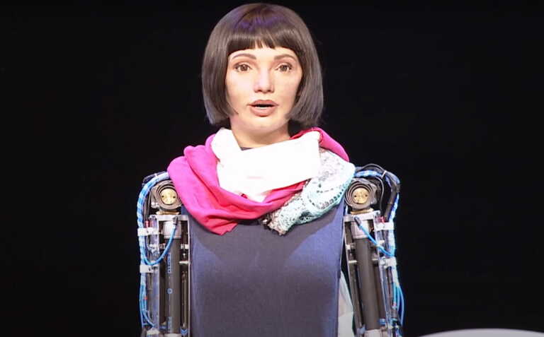 Αυτό είναι το πρώτο ανθρωποειδές ρομπότ καλλιτέχνης στον κόσμο - Οι... πρώτες του δηλώσεις