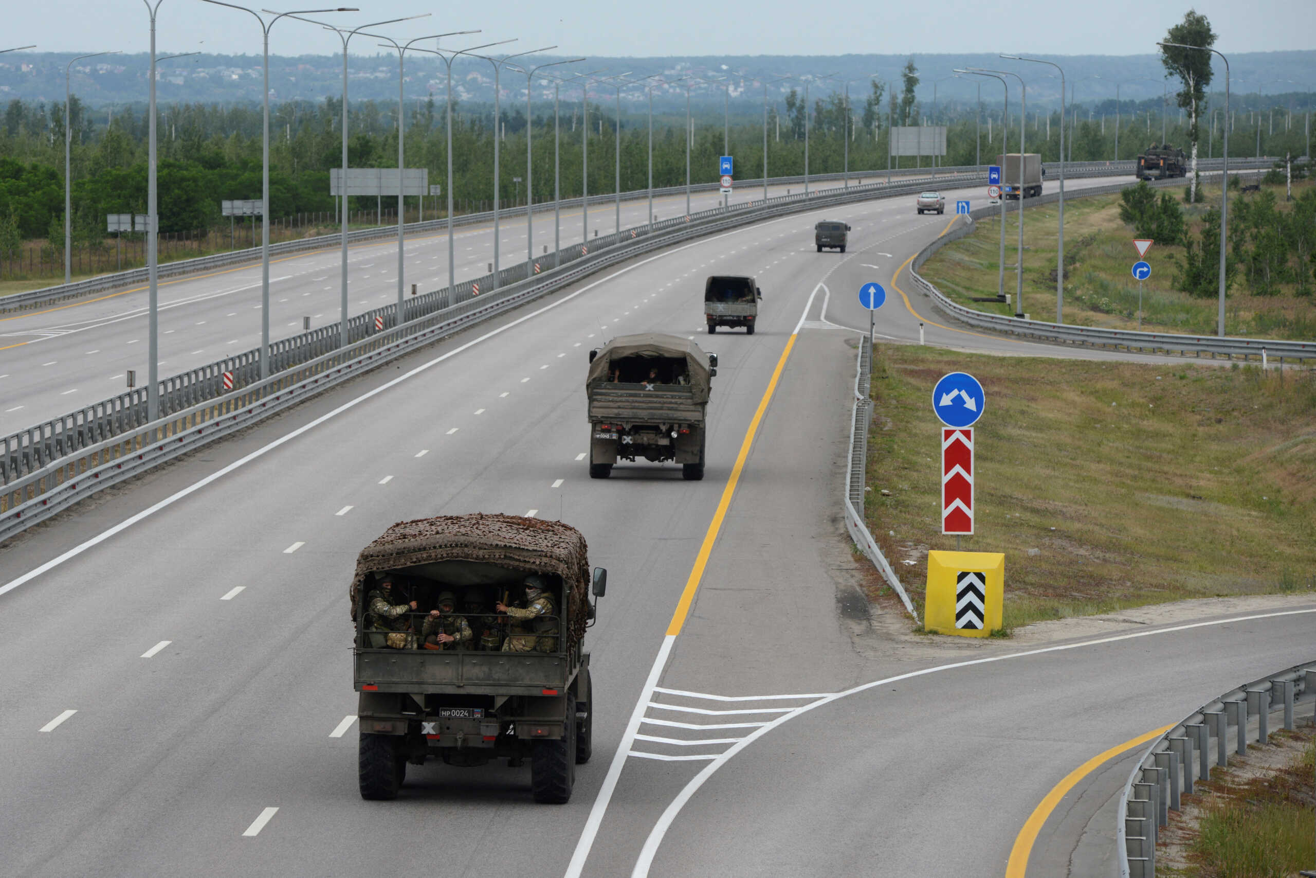 Wagner – Ρωσία: Εξακολουθούν να ισχύουν περιοριστικά μέτρα στον αυτοκινητόδρομο M-4 στις περιφέρειες Μόσχας και Τούλα