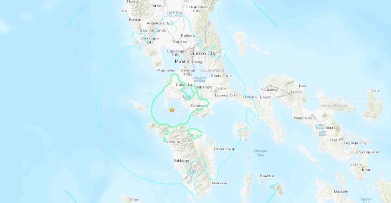 Φιλιππίνες: Ισχυρός σεισμός 6,2 Ρίχτερ σε θαλάσσια περιοχή κοντά στη Μανίλα