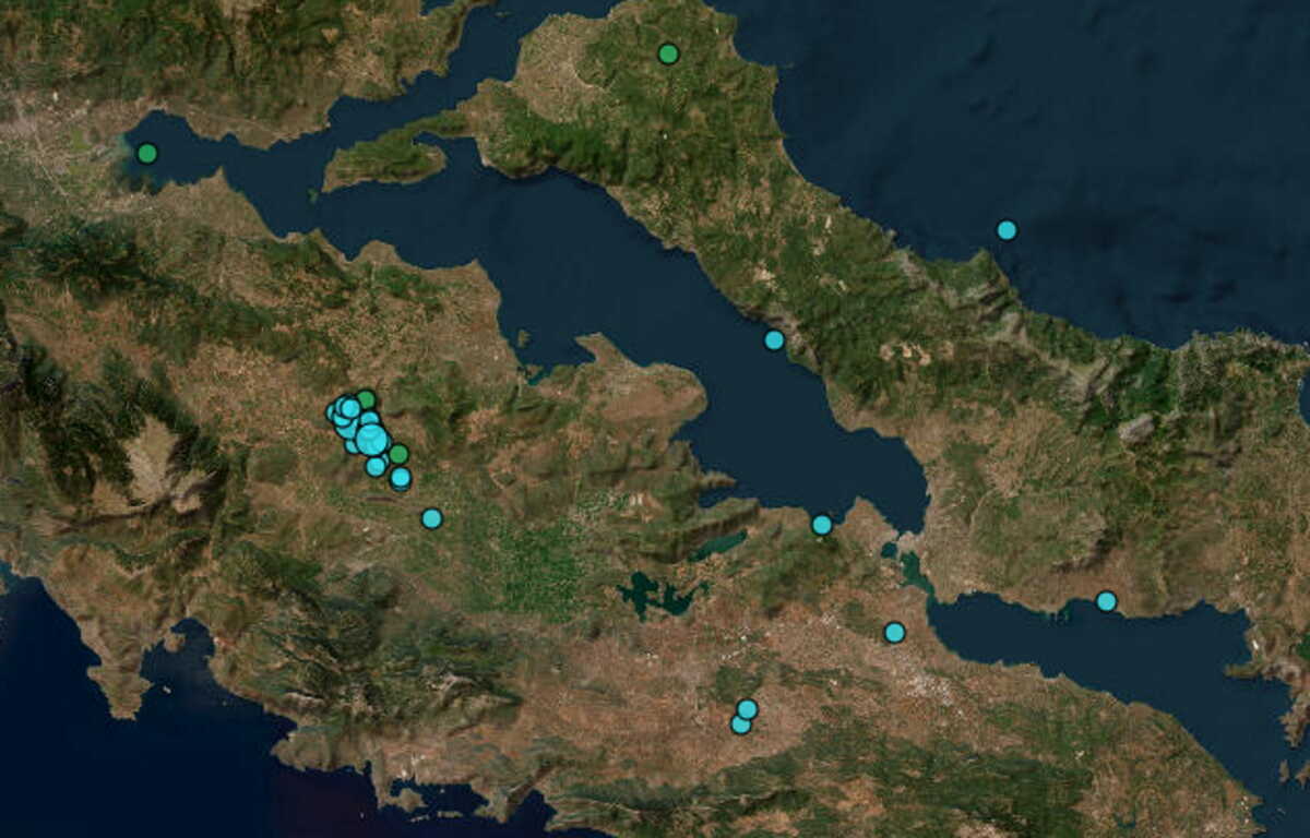 Νέος σεισμός στην Αταλάντη – 3,2 ρίχτερ το μέγεθος της δόνησης