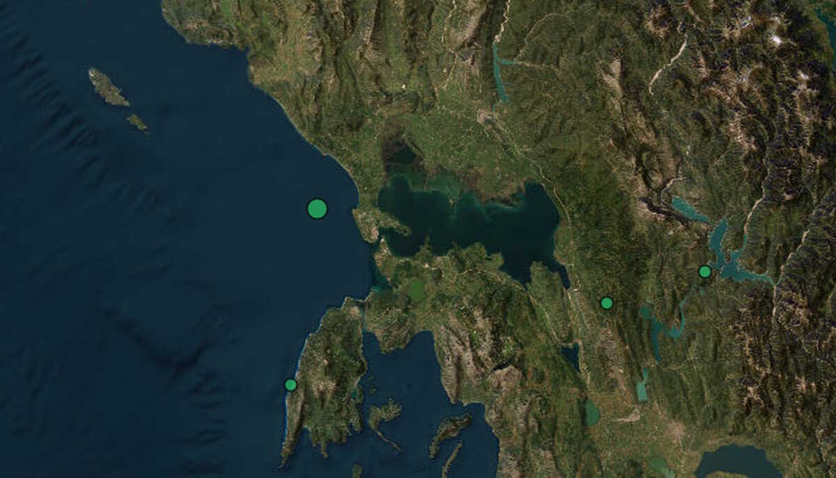 Σεισμός 3,9 ρίχτερ στην Πρέβεζα – 17 χιλιόμετρα το εστιακό βάθος