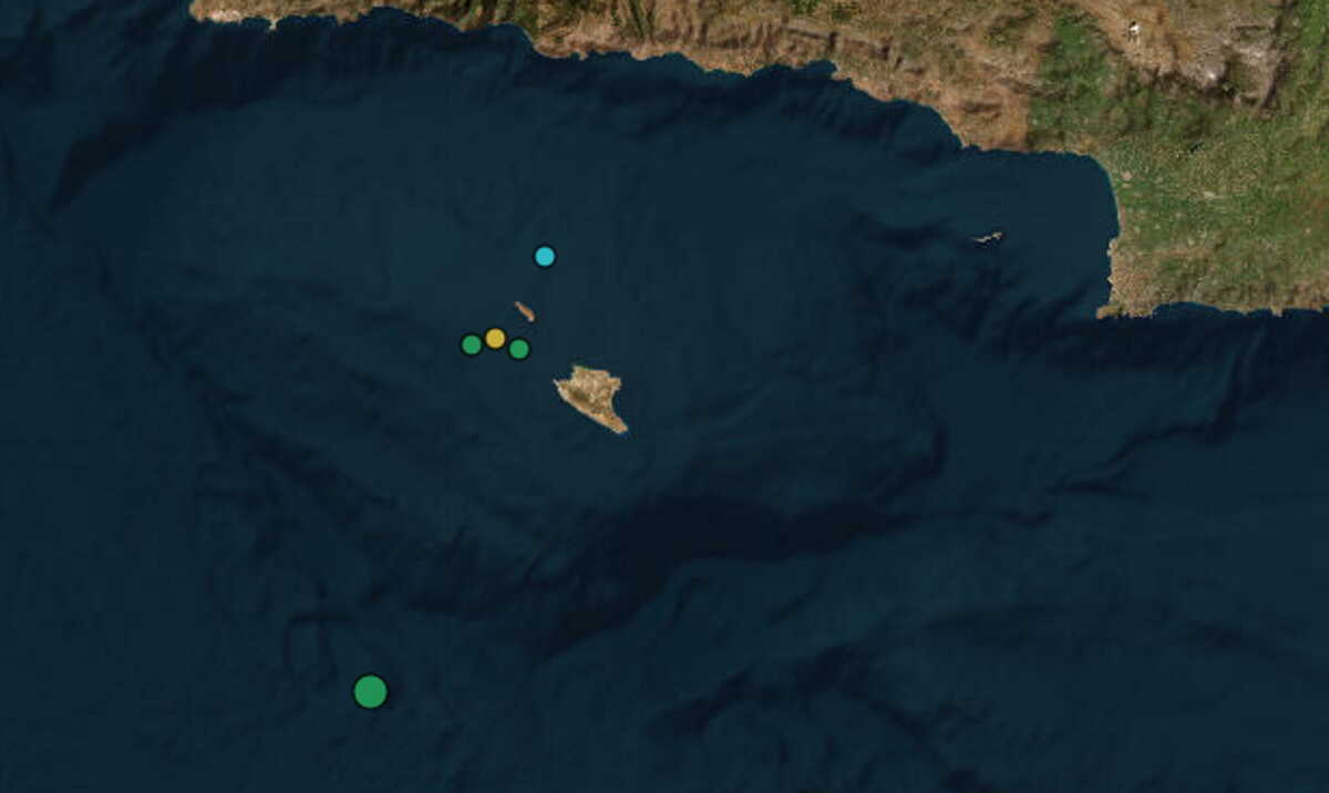 Σεισμός 3,3 ρίχτερ στην Κρήτη – Κοντά στη Γαύδο το επίκεντρο