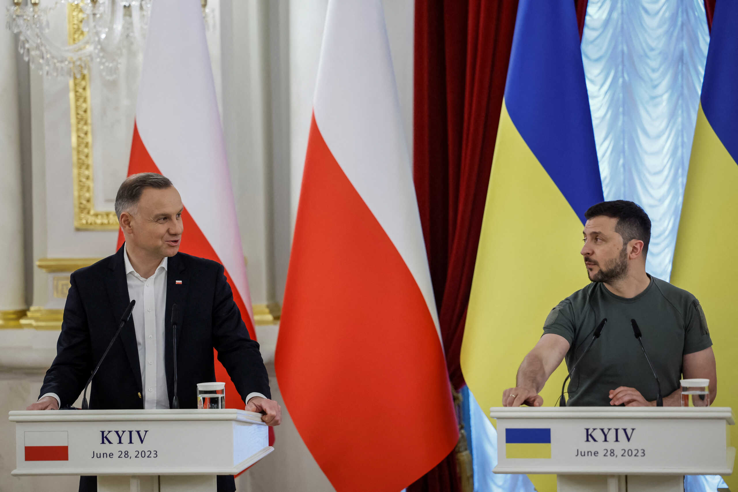 Πρόεδρος Πολωνίας από το Κίεβο: Θα κάνουμε τα πάντα για την ένταξη της Ουκρανίας στο ΝΑΤΟ